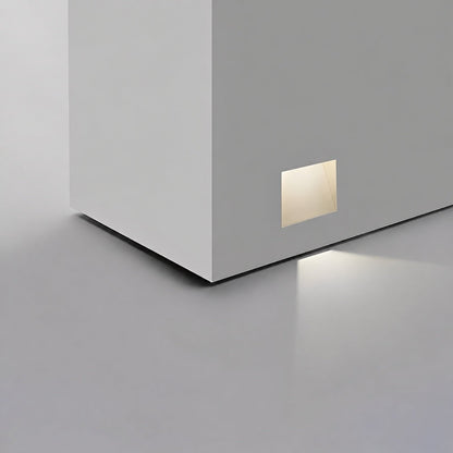 Minimalist Motion Sensor LED Recessed Stairway Lights Step Light - Flare Shack