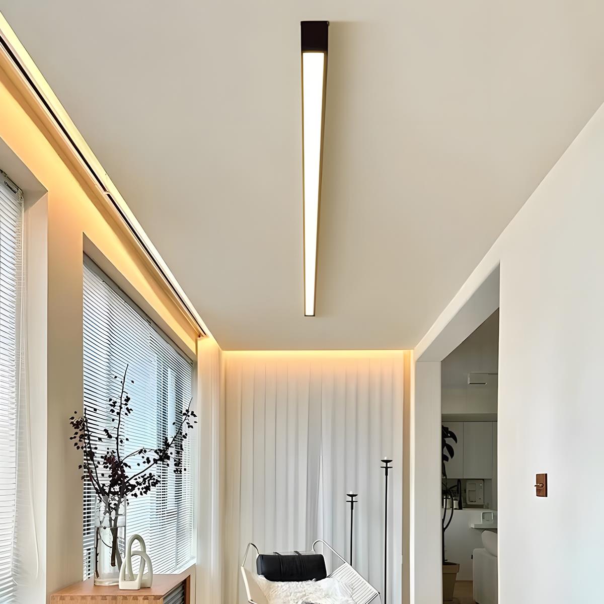 Minimalist Strip Dimming LED Modern Ceiling Light - Flare Shack