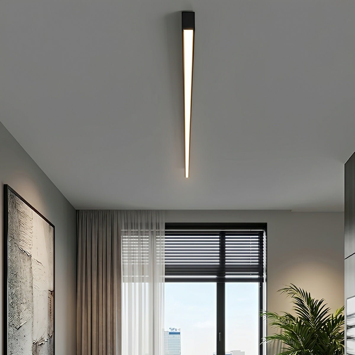 Minimalist Strip Dimming LED Modern Ceiling Light - Flare Shack