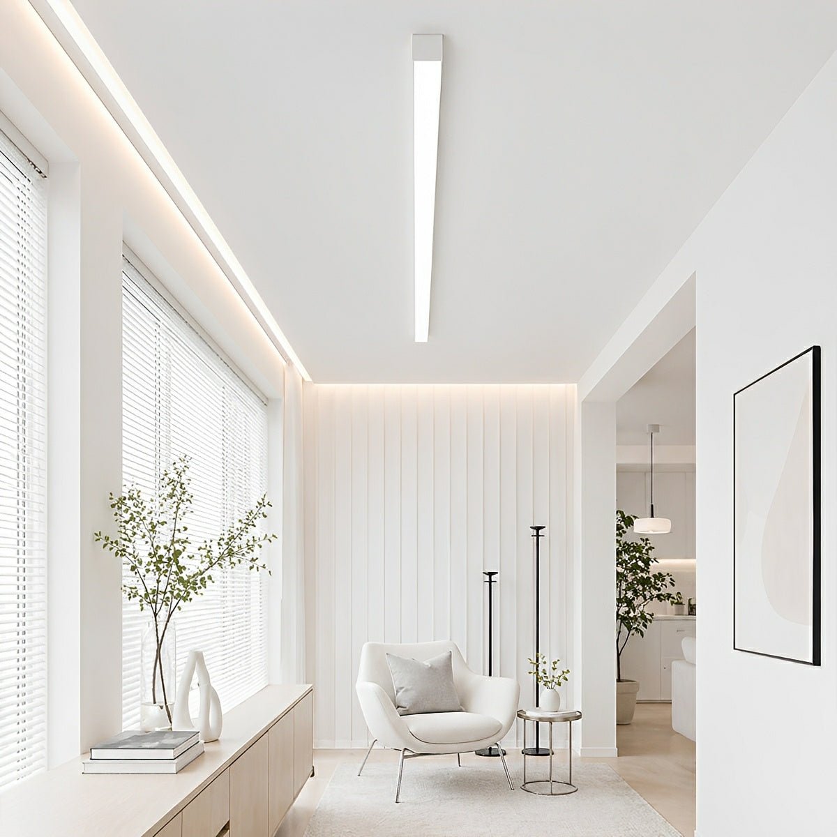 Minimalist Strip Dimming LED Modern Ceiling Light - Flare Shack