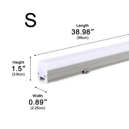 Modern Waterproof LED Linear Light Wall Washer DC24V Recessed light
