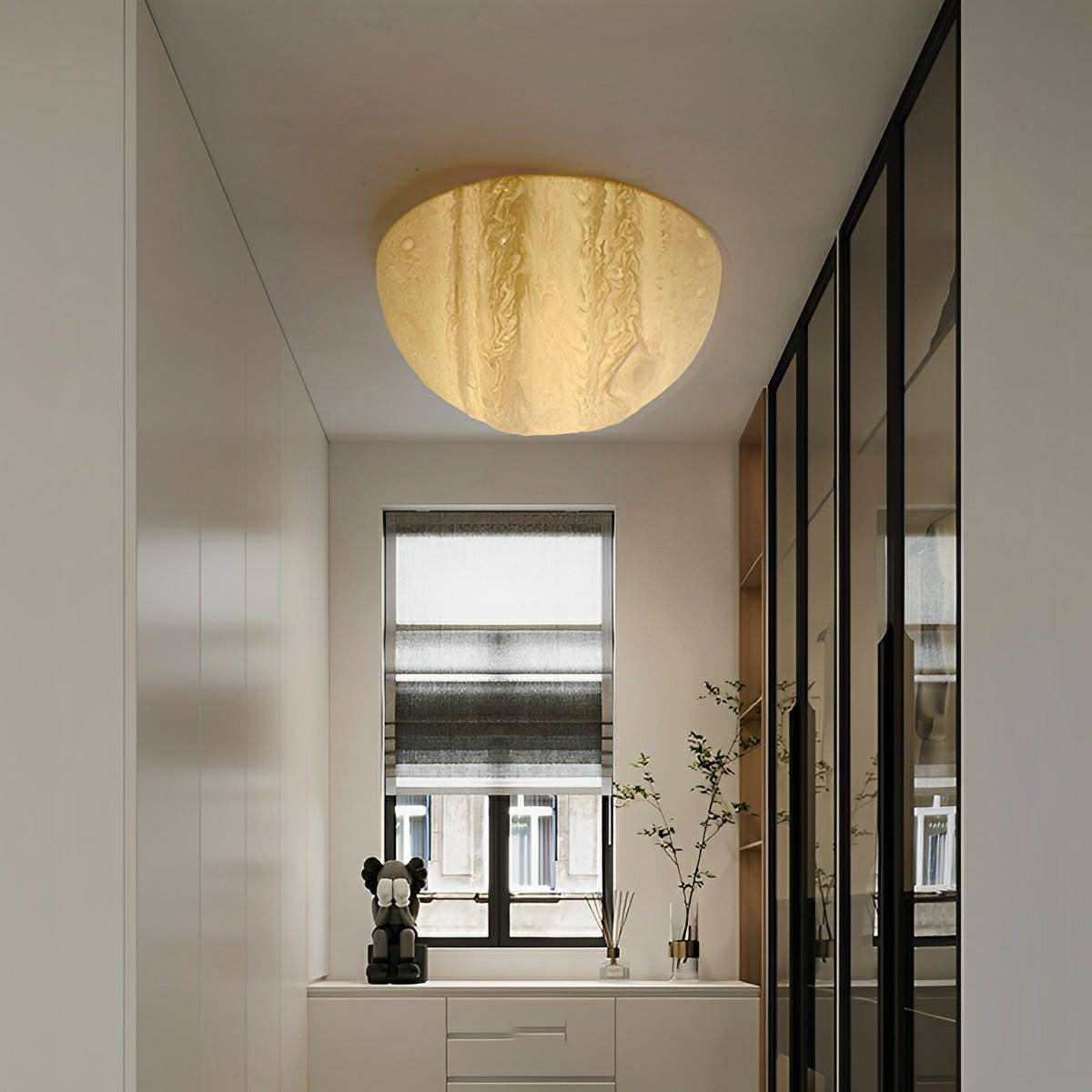 Modern 3D Moon Jupiter Planet LED Indoor Wall Lights - Flare Shack