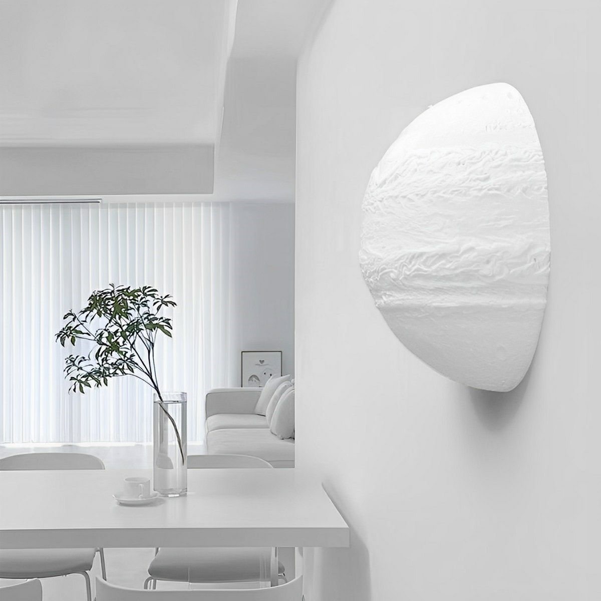 Modern 3D Moon Jupiter Planet LED Wall Sconces