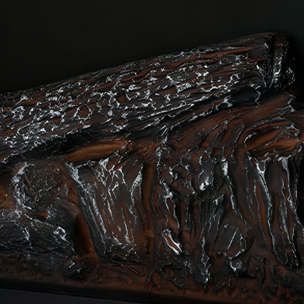 Modern 3D Simulated LED Flame Electric Fireplace Wall Heater