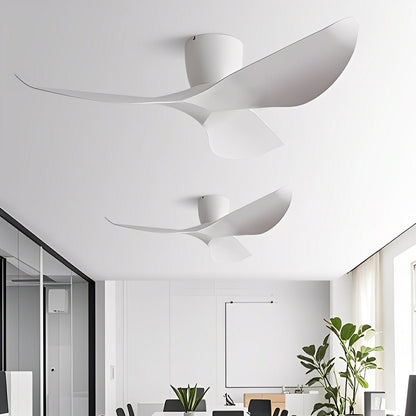 Modern 6 - speed DC Motor Reverse Frequency Ceiling Fan - Flare Shack