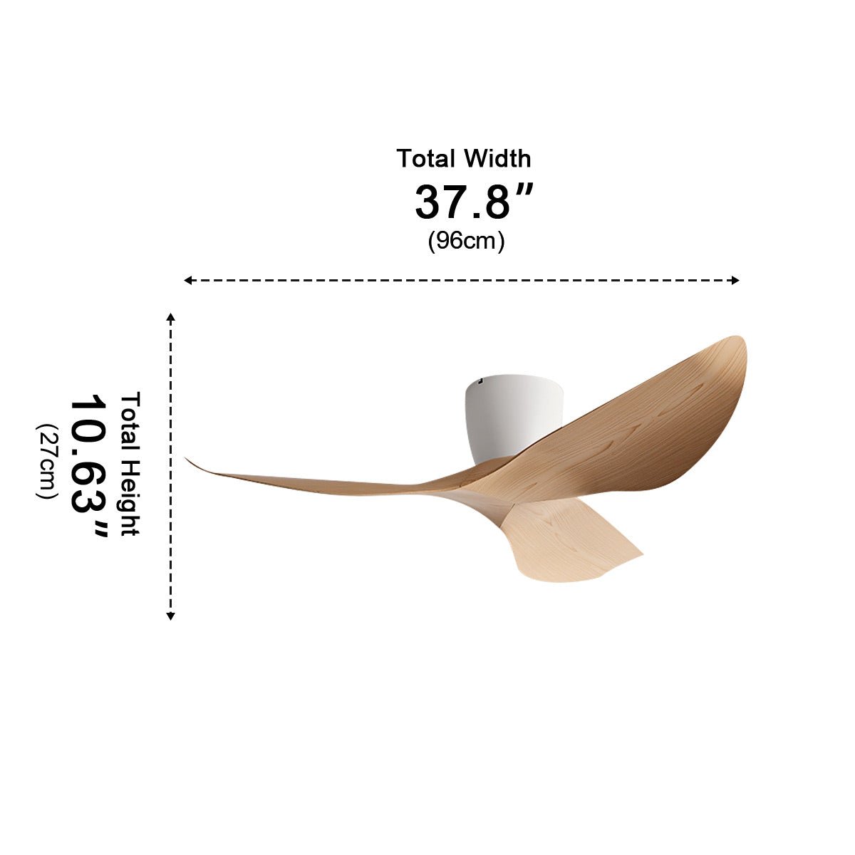 Modern 6-speed DC Motor Reverse Frequency Ceiling Fan