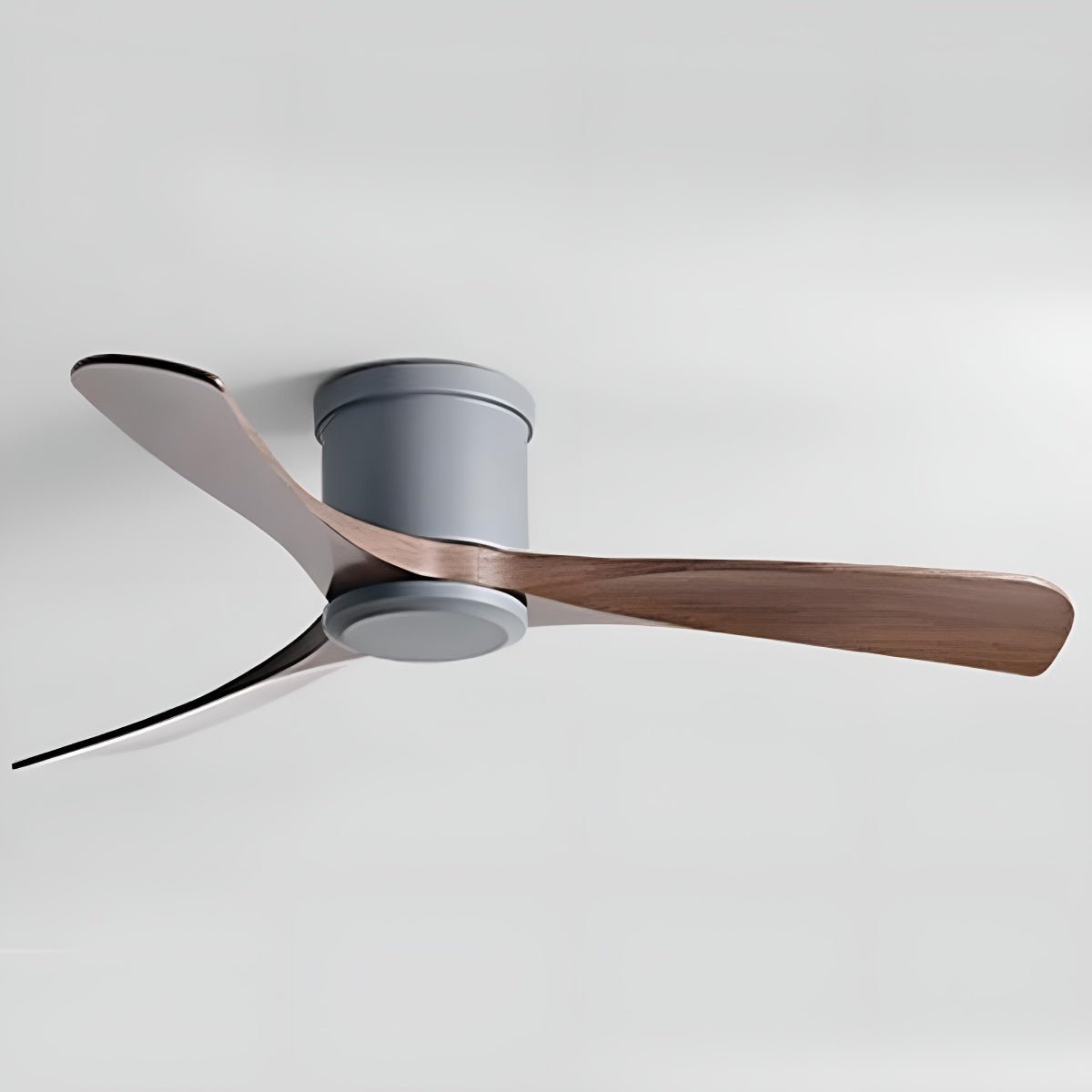 Modern 6-speed Reverse Frequency 3 Blades Imitation Wood Ceiling Fan DC Motor