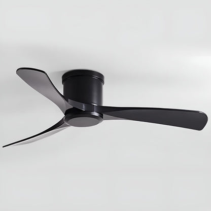 Modern 6 - speed Reverse Frequency 3 Blades Imitation Wood Ceiling Fan - Flare Shack