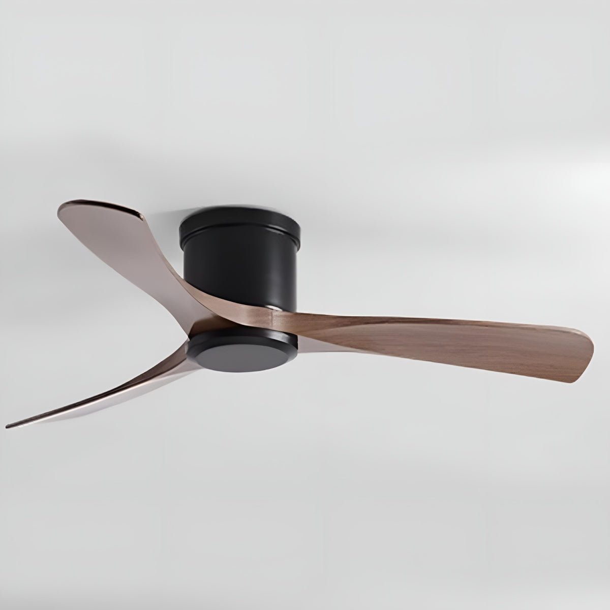Modern 6-speed Reverse Frequency 3 Blades Imitation Wood Ceiling Fan DC Motor