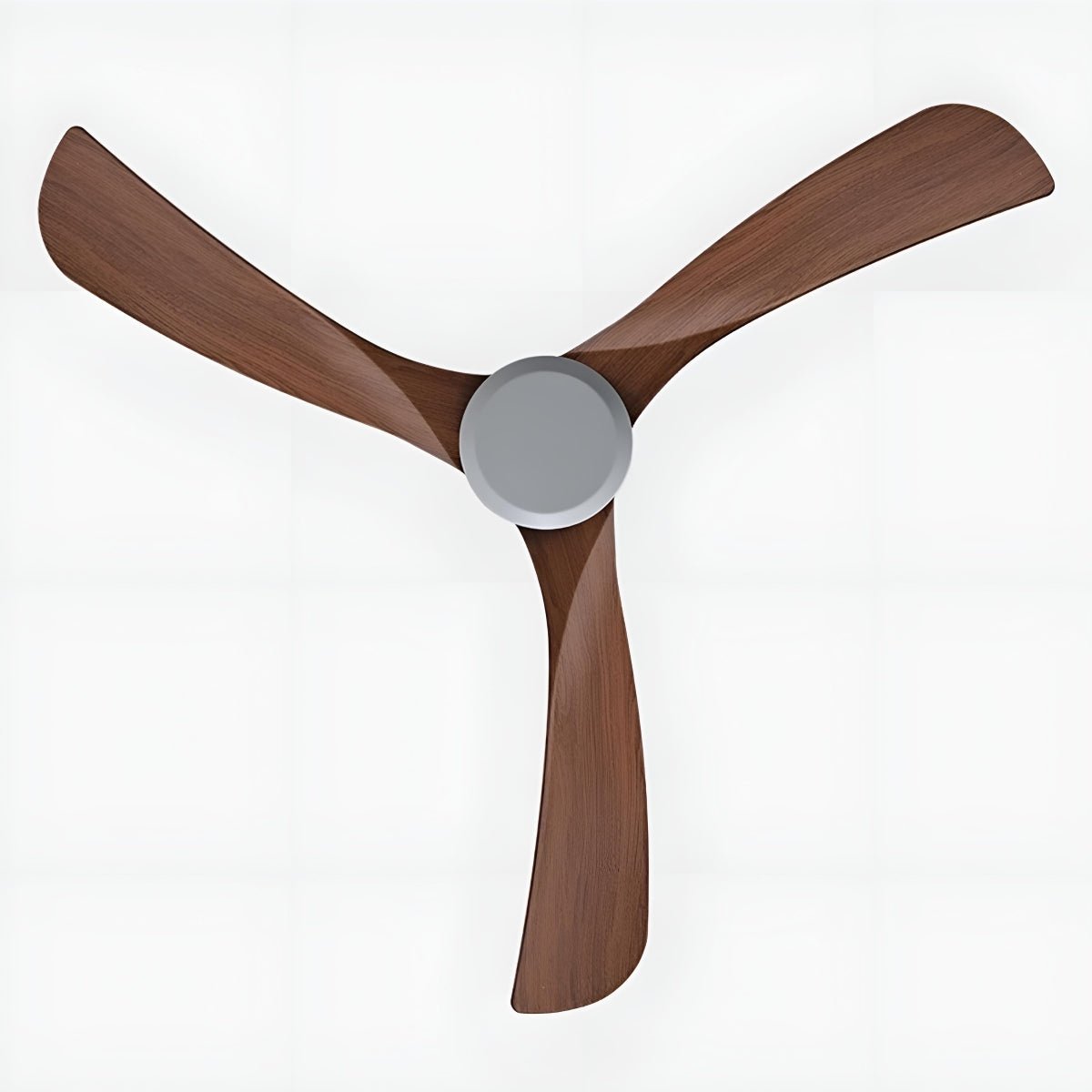Modern 6-speed Reverse Frequency 3 Blades Imitation Wood Ceiling Fan DC Motor