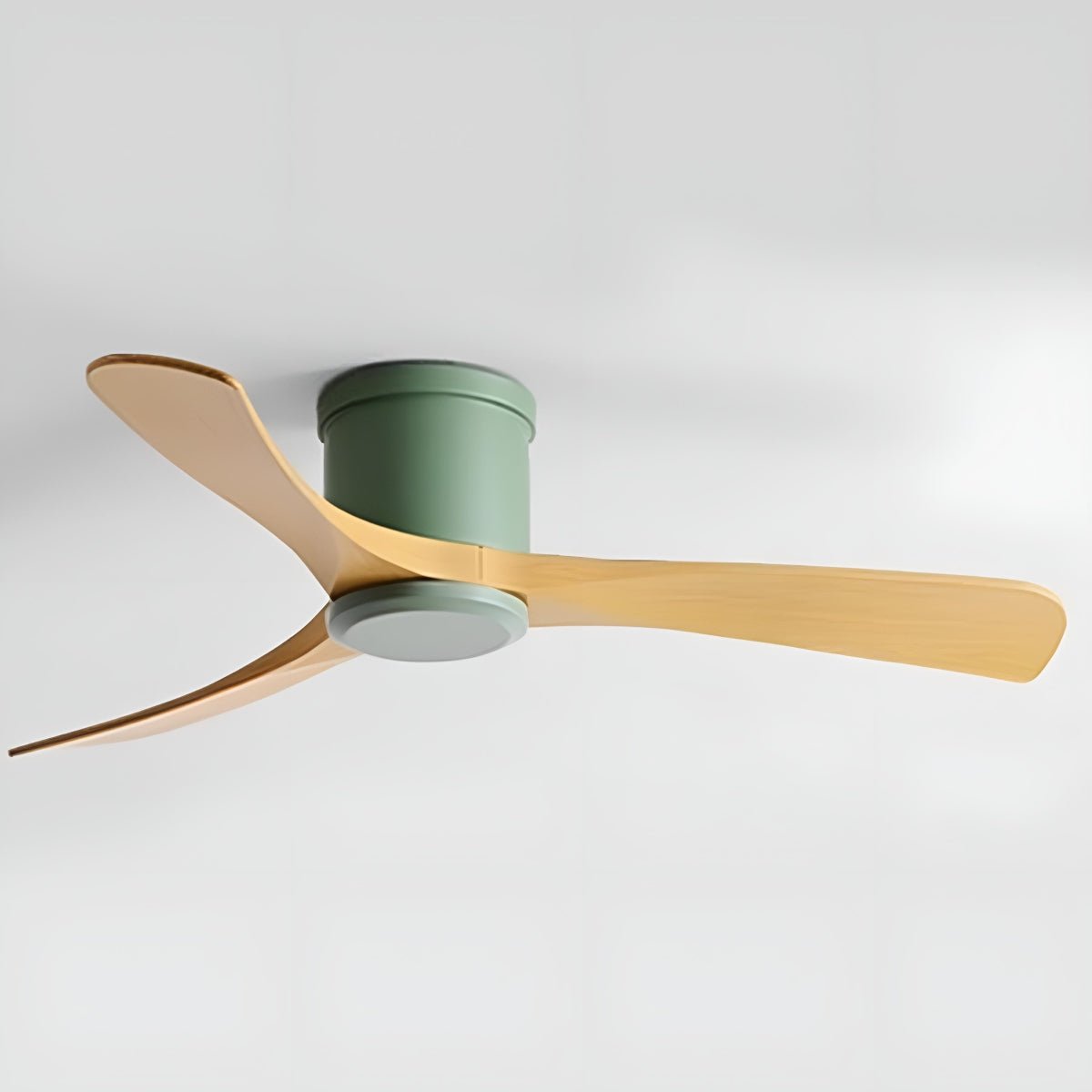 Modern 6 - speed Reverse Frequency 3 Blades Imitation Wood Ceiling Fan - Flare Shack