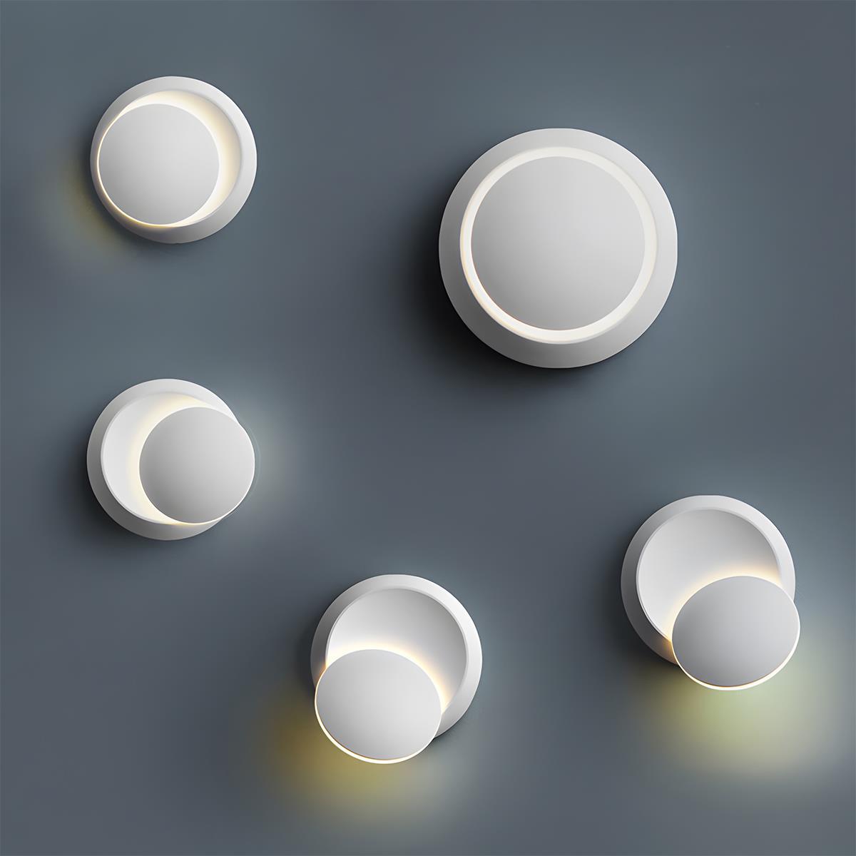 Modern Adjustable Moon Eclipse Creative LED Wall Sconce - Flare Shack