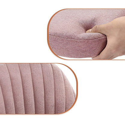 Modern Armless Office Chair with Wheels