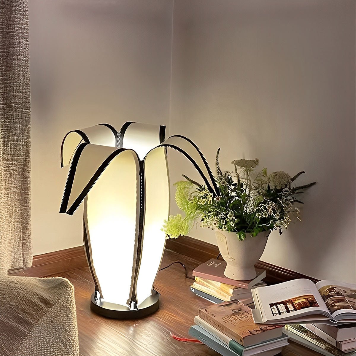 Modern Banana Design Plug In LED Floor Lamp Art Decor - Flare Shack