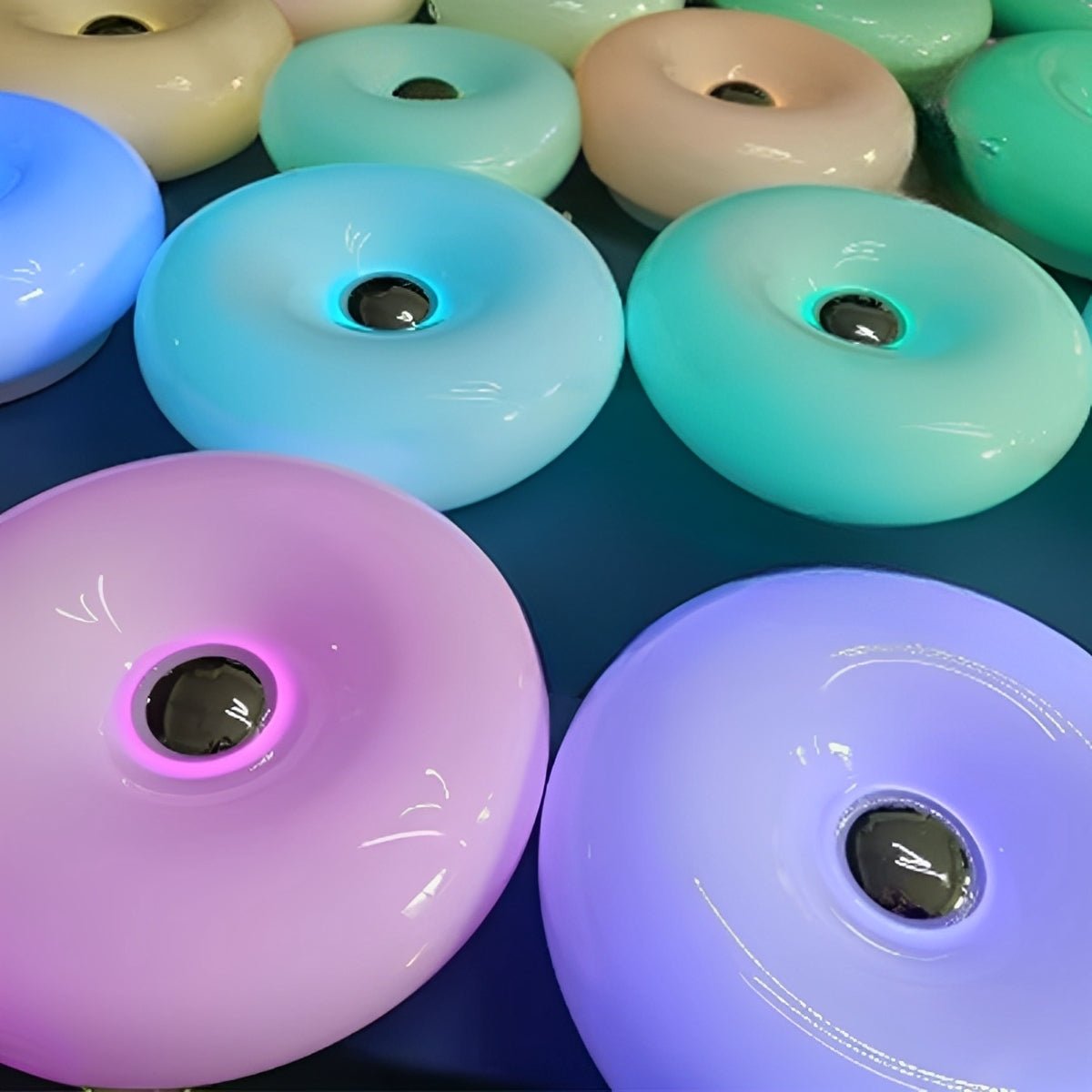 Modern Bauhaus Creative Donut LED Indoor Wall Sconces - Flare Shack