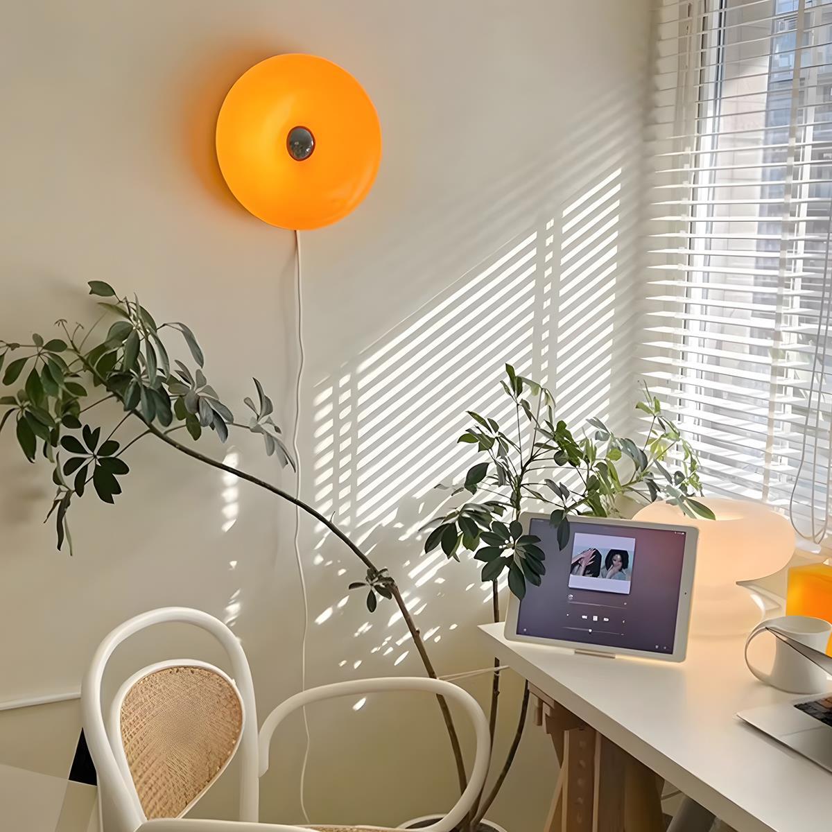 Modern Bauhaus Creative Donut LED Indoor Wall Sconces - Flare Shack