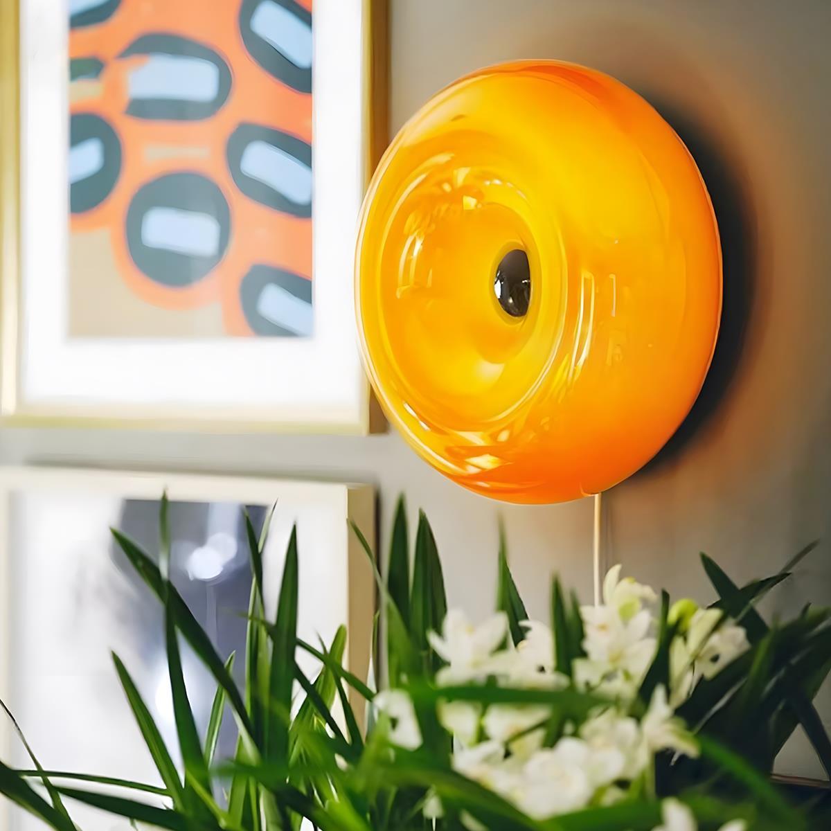 Modern Bauhaus Creative Donut LED Indoor Wall Sconces - Flare Shack