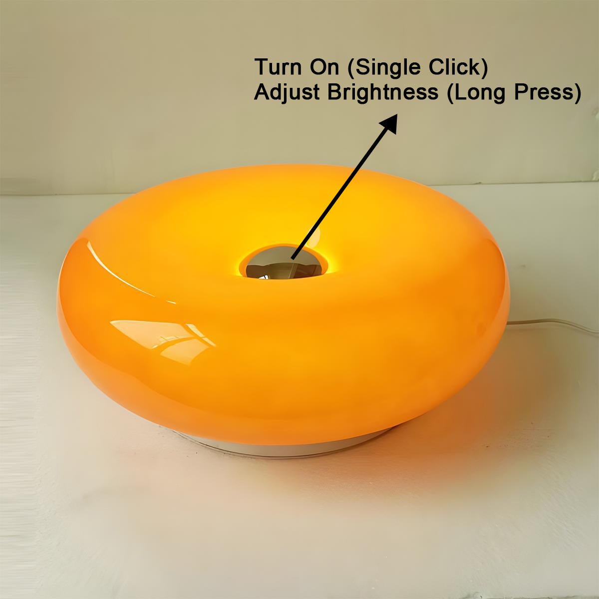 Modern Bauhaus Creative Donut LED Indoor Wall Sconces