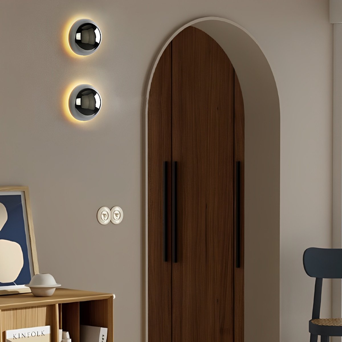 Modern Bauhaus Indoor Minimalist LED Wall Sconces Lights