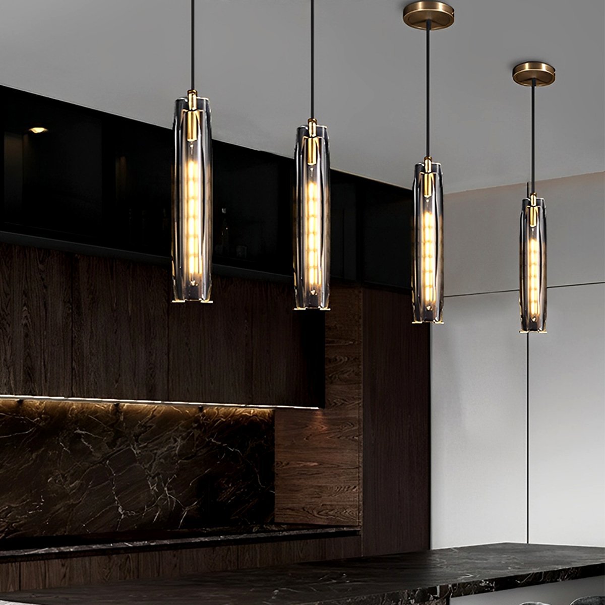 Modern Camellia Luxury Crystal Pendant Lights - Flare Shack