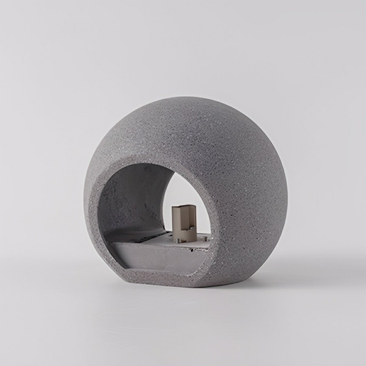 Modern Concrete Egg-Shaped Up and Down LED Wall Sconces