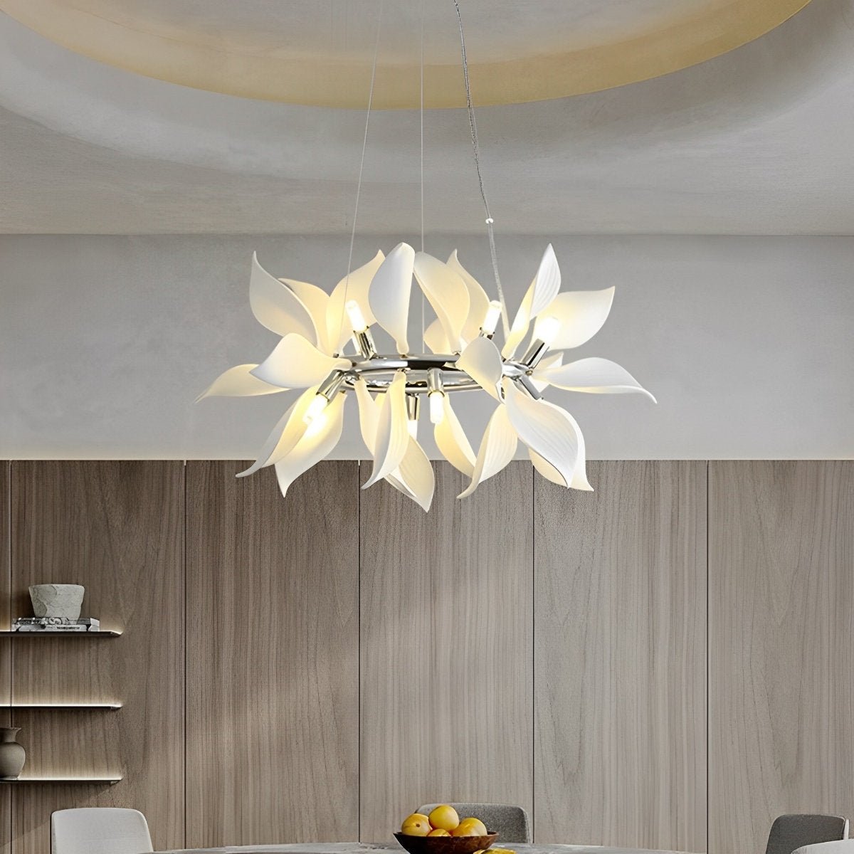 Modern Ceramics Flower Art Chandelier Light - Flare Shack