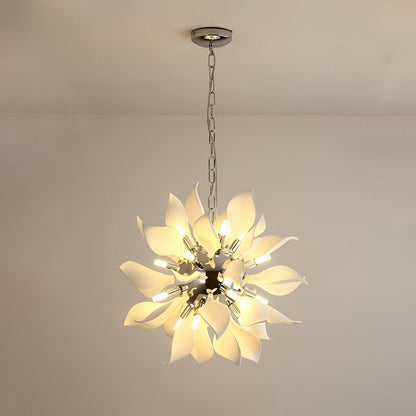 Modern Ceramics Flower Art Chandelier Light - Flare Shack