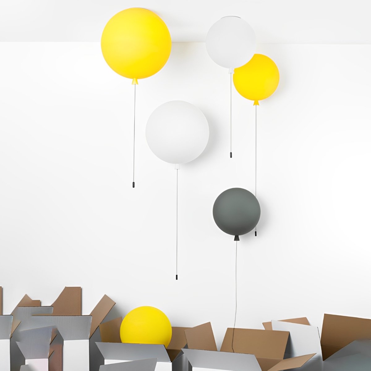Modern Colorful Balloon LED Ceiling Lighting