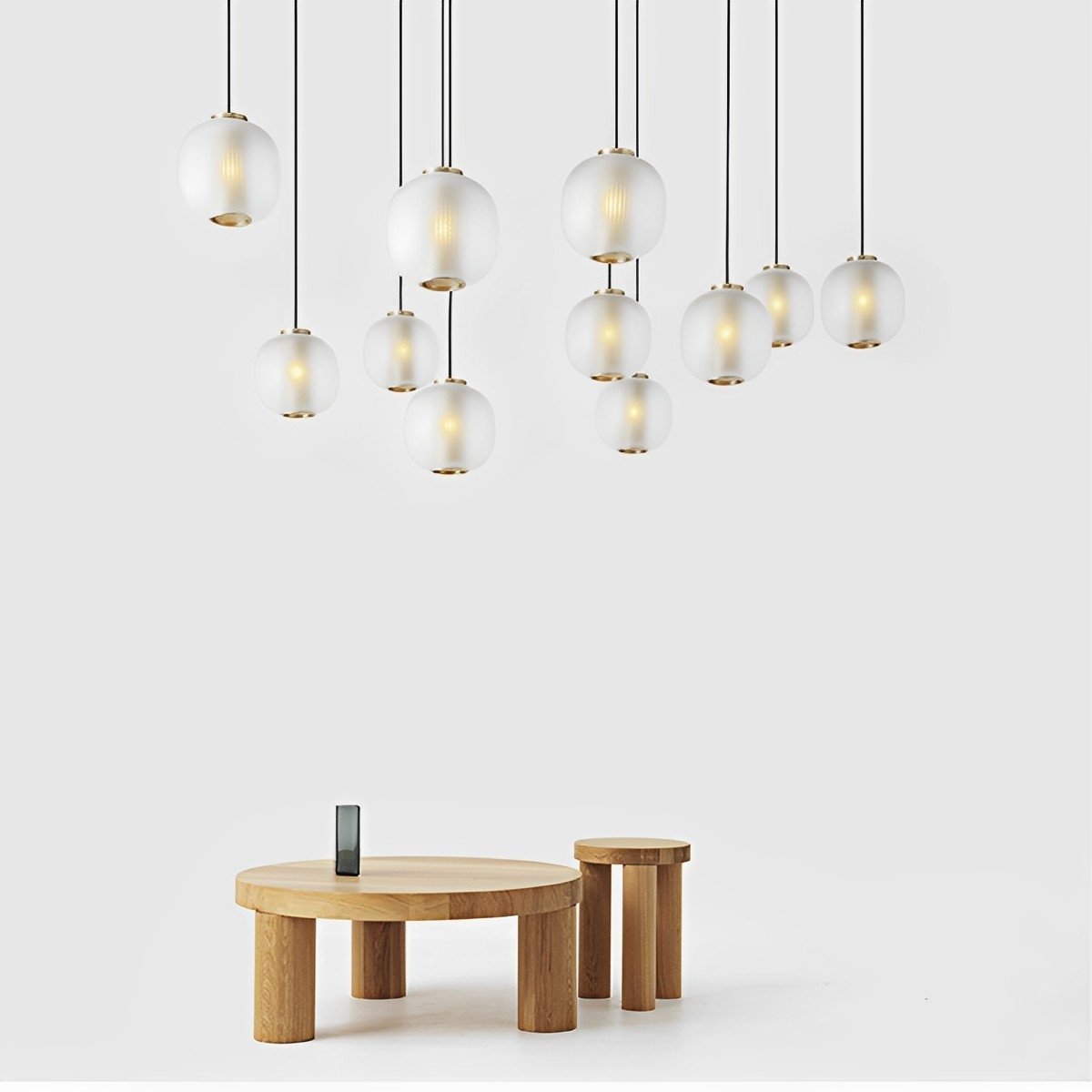 Modern Globe Glass Lantern LED Pendant Lights