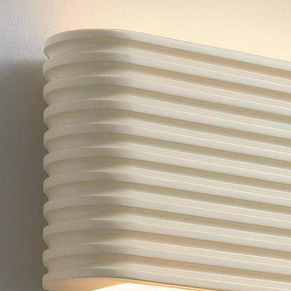 Modern Cream Style Solid Rectangular LED Indoor Wall Sconce