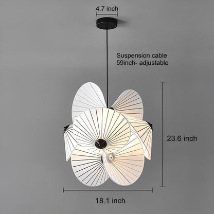 Modern Creative Minimalist Umbrella Art Chandelier Light