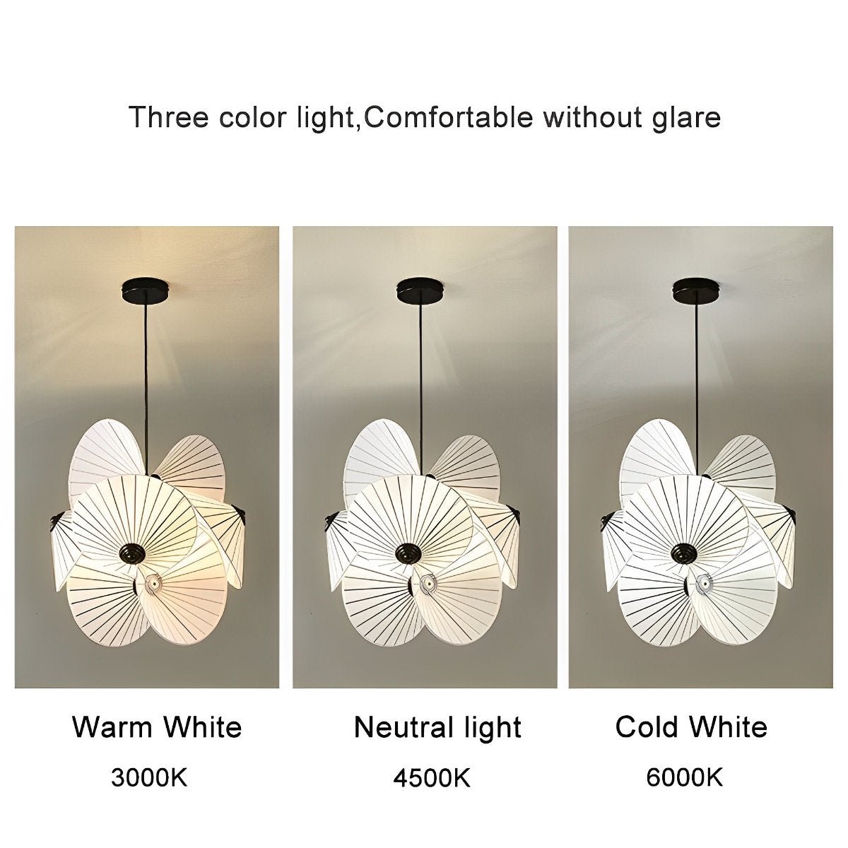 Modern Creative Minimalist Umbrella Art Chandelier Light