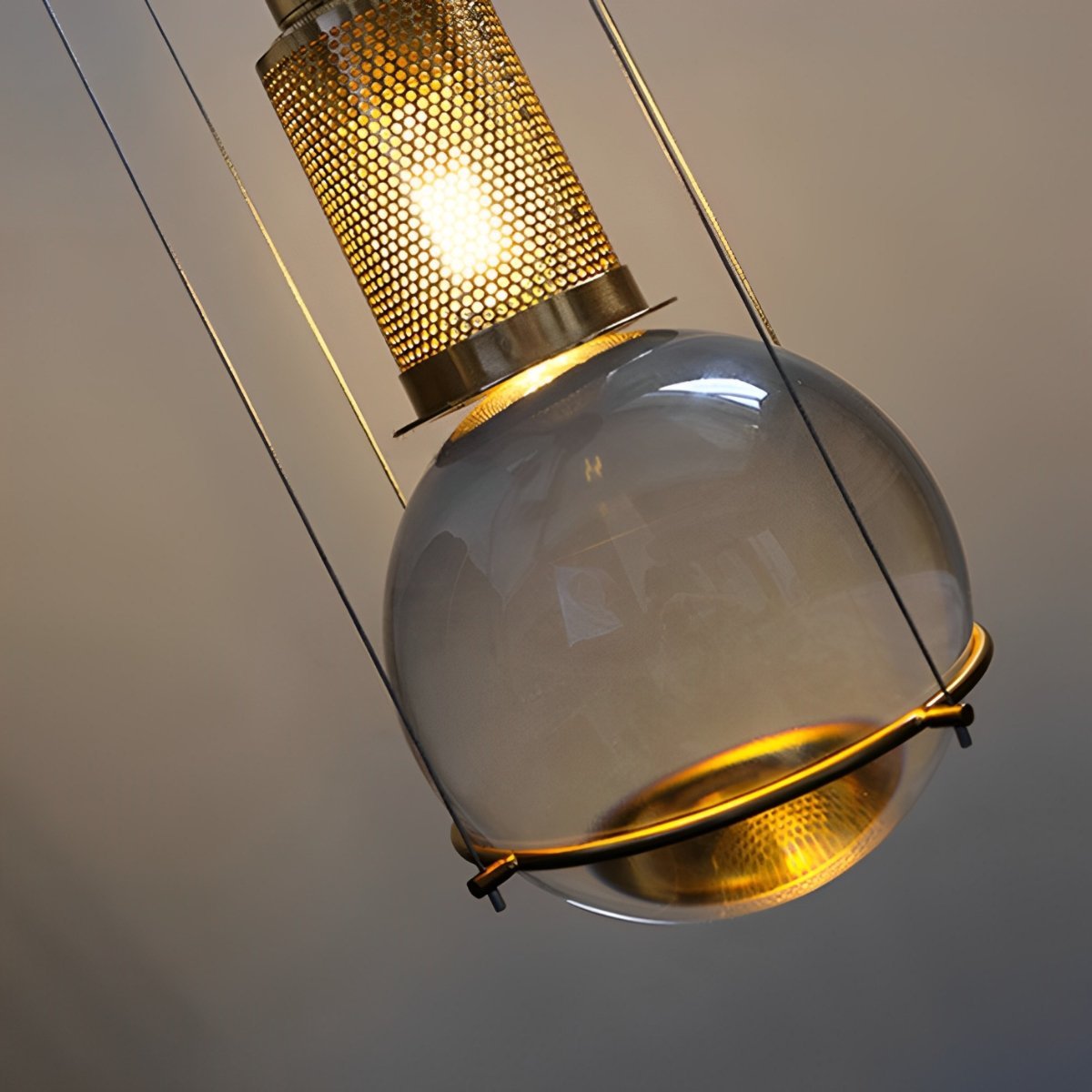 Modern Crystal Globe LED Ceiling Pendant Lights