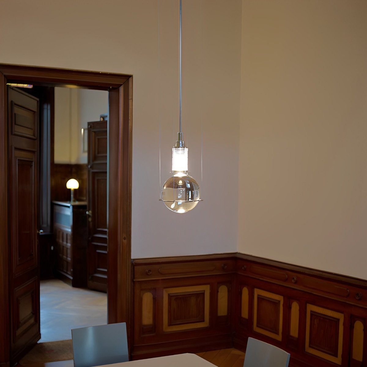 Modern Crystal Globe LED Ceiling Pendant Lights