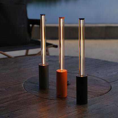 Modern Cylinder Dimmable LED Table Lamp Ambient Light - Flare Shack