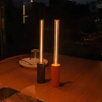 Modern Cylinder Dimmable LED Table Lamp Ambient Light - Flare Shack
