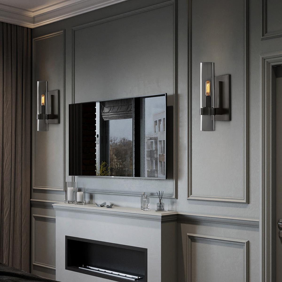 Modern Cylinder Industrial Indoor Wall Sconces - Flare Shack