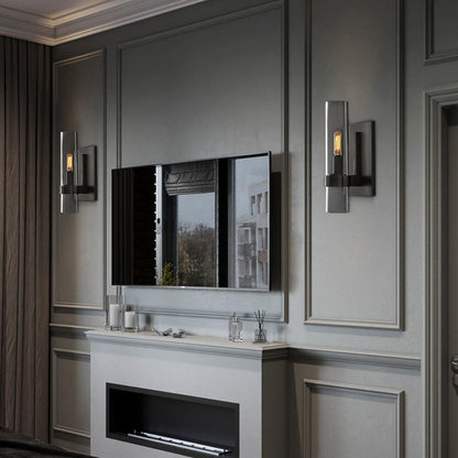 Modern Cylinder Industrial Indoor Wall Sconces - Flare Shack