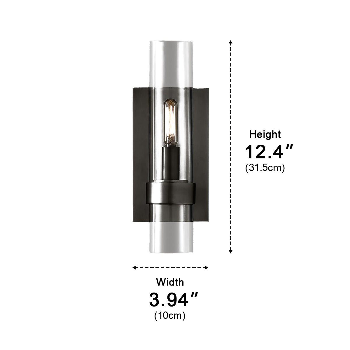 Modern Cylinder Industrial Indoor Wall Sconces