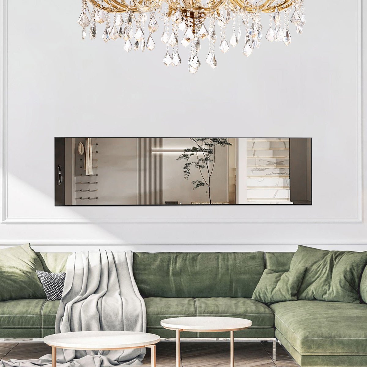 Modern Full Body Standing Floor Mirror Wall Mirror with Stand