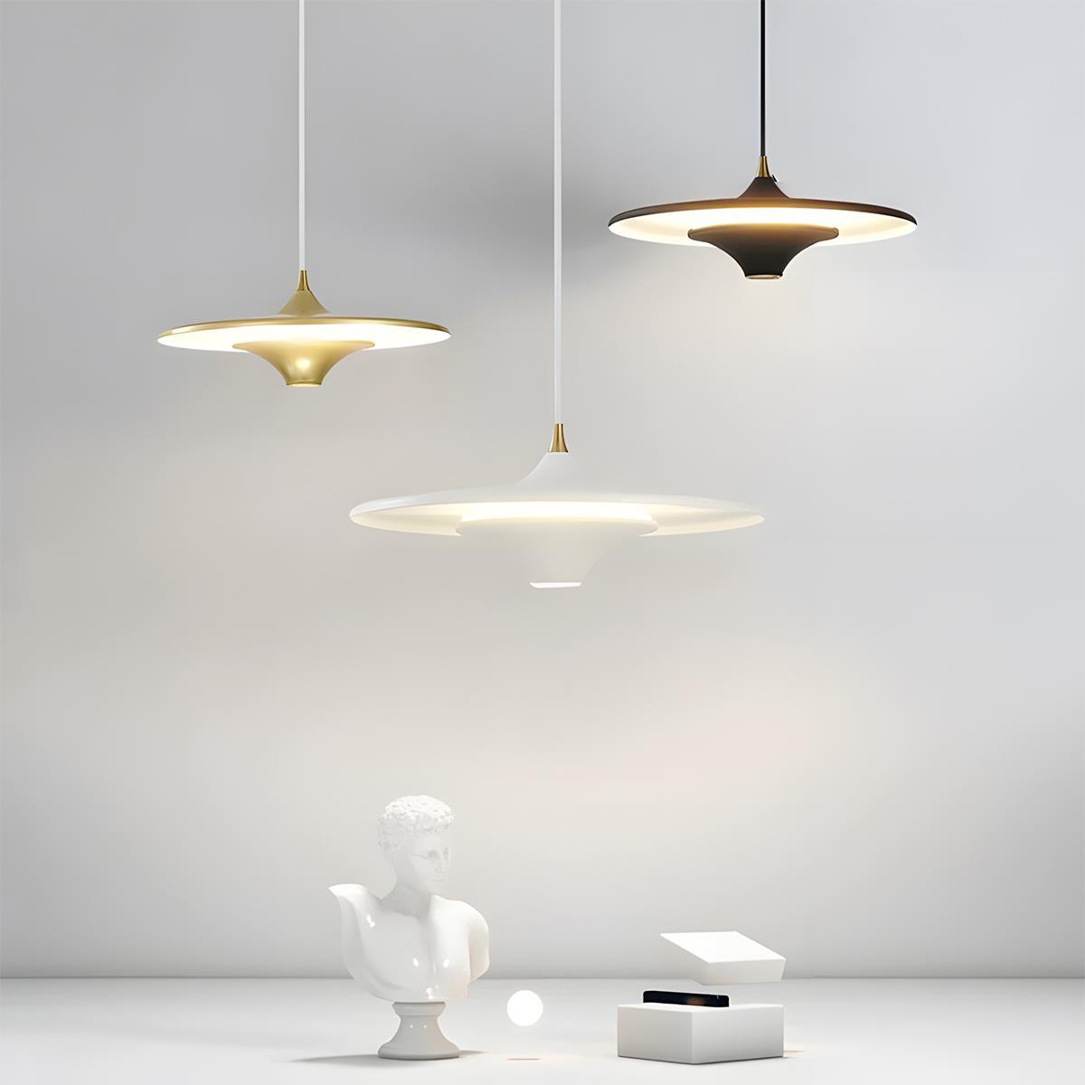 Modern Galaxy System Dish LED Pendant Lights - Flare Shack