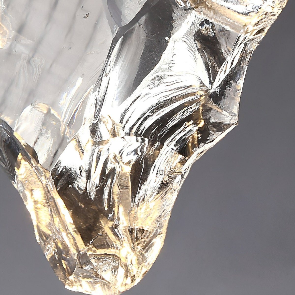 Modern Geometric Crystal Pendant Light