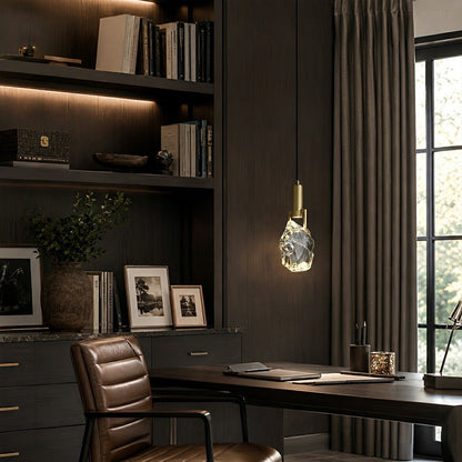 Modern Geometric Crystal Pendant Light - Flare Shack