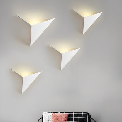 Modern Geometric Indoor Minimalist LED Wall Sconces Lights - Flare Shack