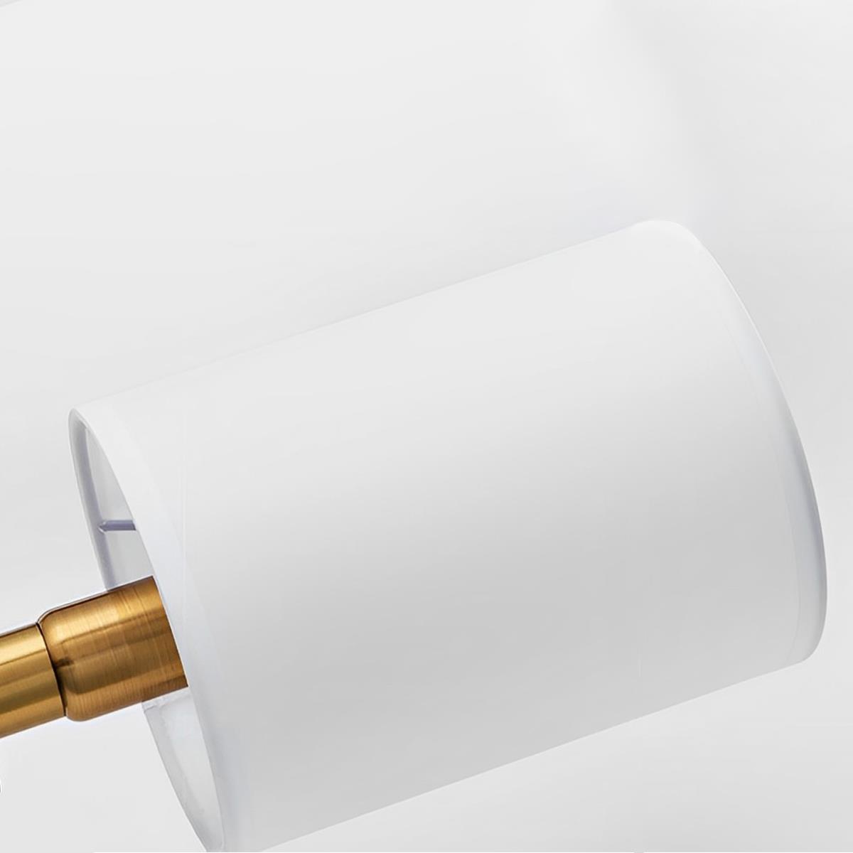 Modern Indoor Wall Sconces with White Fabric Shade