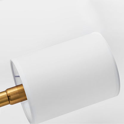 Modern Indoor Wall Sconces with White Fabric Shade