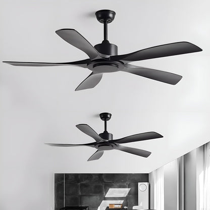 Modern Industrial 6 - speed Reverse Frequency Ceiling Fan - Flare Shack