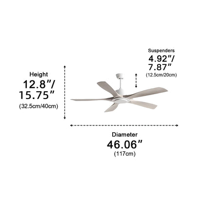 Modern Industrial DC Motor 6-speed Reverse Frequency Ceiling Fan