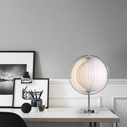 Modern Ins Pleated Blinds Globe LED Floor Lamp - Flare Shack