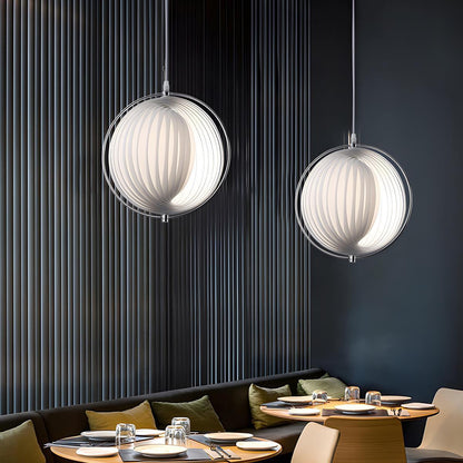 Modern Ins Pleated Blinds Globe LED Pendant Lights - Flare Shack